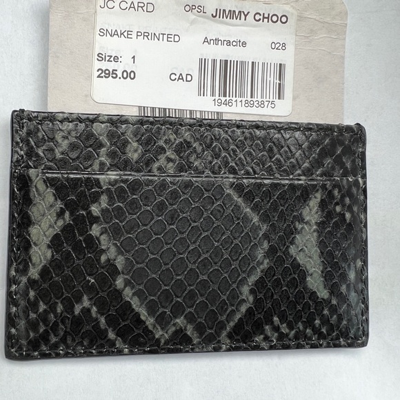 JIMMY CHOO LONDON CARD HOLDER - Picture 7 of 7